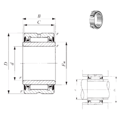 Bearing NA 6906UU