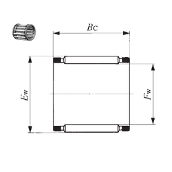 Bearing KTV 91214 EG