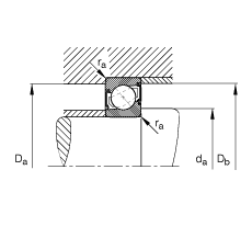 Bearing 7302-B-2RS-TVP