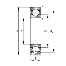 Bearing 6316-2Z