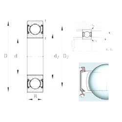 Bearing 6206-C-2HRS