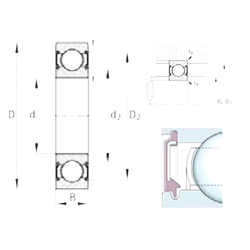 Bearing 6205-C-2BRS