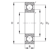 Bearing 6205-C