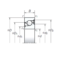 Bearing 25TAC62BDDG