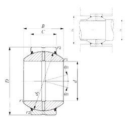 Bearing GE 70GS-2RS