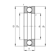 Bearing 51117