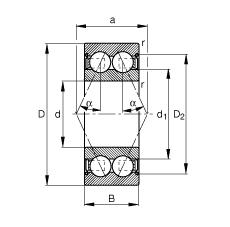 Bearing 3816-B-2Z-TVH