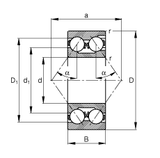 Bearing 3322-M