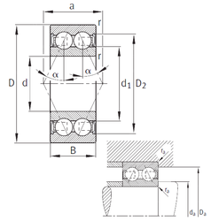 Bearing 3311-B-2RSR-TVH