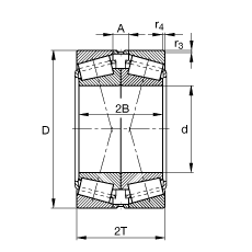 Bearing 32972-N11CA-A400-450