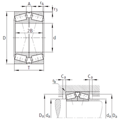 Bearing 32968-N11CA-A550-600