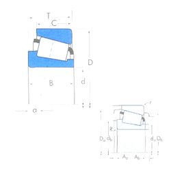 Bearing XUB30216/YFA30216