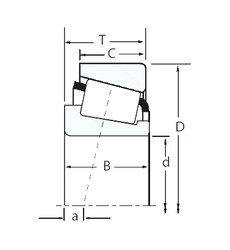 Bearing XFA30309M/Y30309M