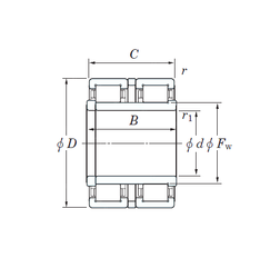 Bearing 2CR90D