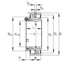 Bearing 24196-E1A-K30-MB1