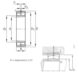 Bearing 24140-B-K30