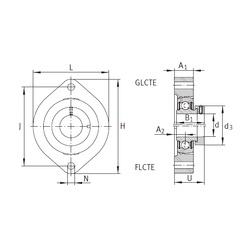 Bearing FLCTE40