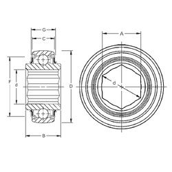 Bearing W210PPB7