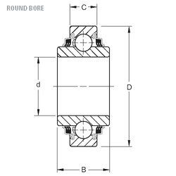 Bearing W208PP10