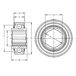 Bearing W208KRR8