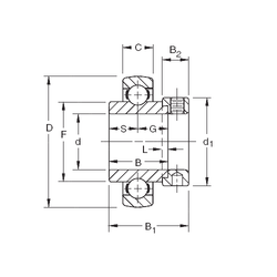 Bearing SMN415WB-BR