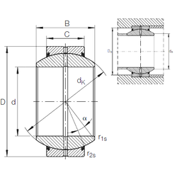 Bearing GE 100 FO-2RS