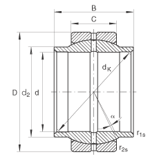 Bearing GE100-LO