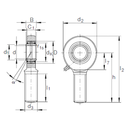 Bearing GAR 8 DO