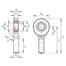 Bearing GAR 80 UK-2RS