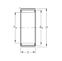 Bearing RNAO9X16X10