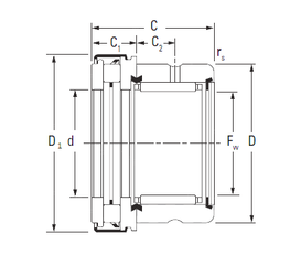 Bearing RAXZ 570