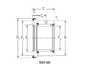 Bearing RAX 470