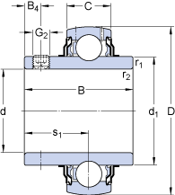 Bearing YAR 215-2F