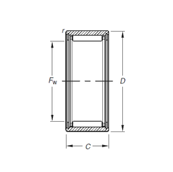 Bearing NK9/16