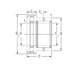 Bearing NAXR50.Z