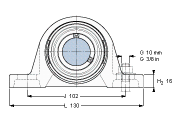 Bearing YAR 205-2FW/VA228