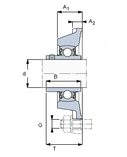 Bearing YAR 204-2FW/VA228