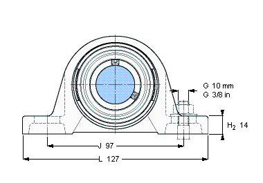 Bearing YAR 204-012-2FW/VA201