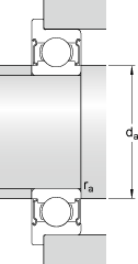 Bearing W 63803 R-2Z