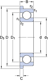 Bearing W 637/4 XR