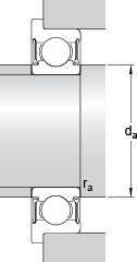 Bearing W 628/8 R-2RZ