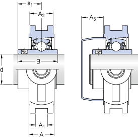 Bearing TUWK 40 LTHR