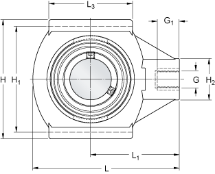 Bearing TUWK 3/4 LTHR