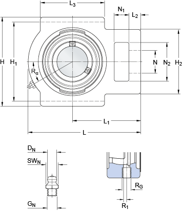 Bearing TUJ 60 TF