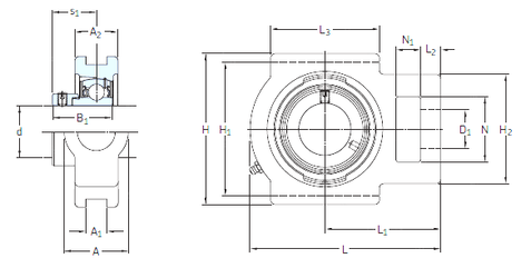 Bearing TU 55 FM