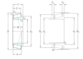 Bearing T7FC080/QCL7C