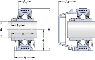 Bearing SYWK 25 YTA